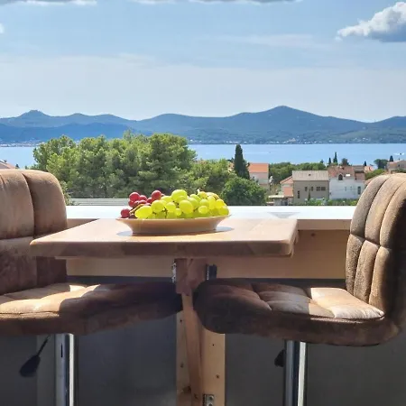 Apartamento In With Sea View, Balcony, Air Conditioning, Wifi 5114-1 Zadar